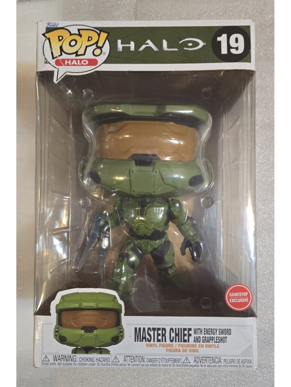 Funko Pop! Vinyl Jumbo 10 in: Halo - Master Chief (Jumbo) - GameStop (Exclusive)